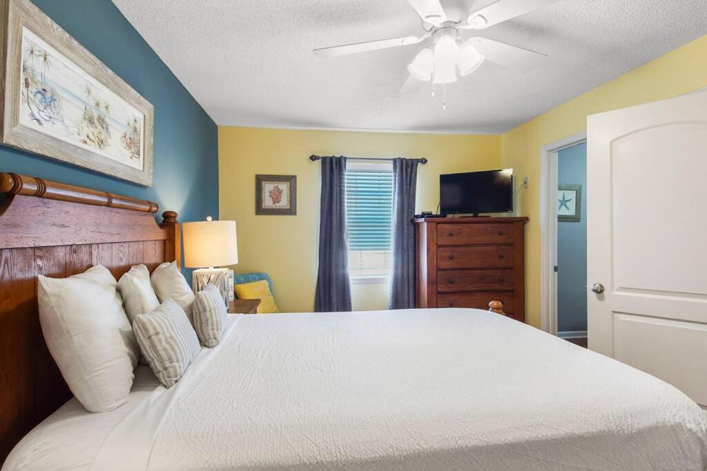 Lazy Palm 4 Pools Short Walk To Beach! Sleeps 5! Panama City Beach Kültér fotó
