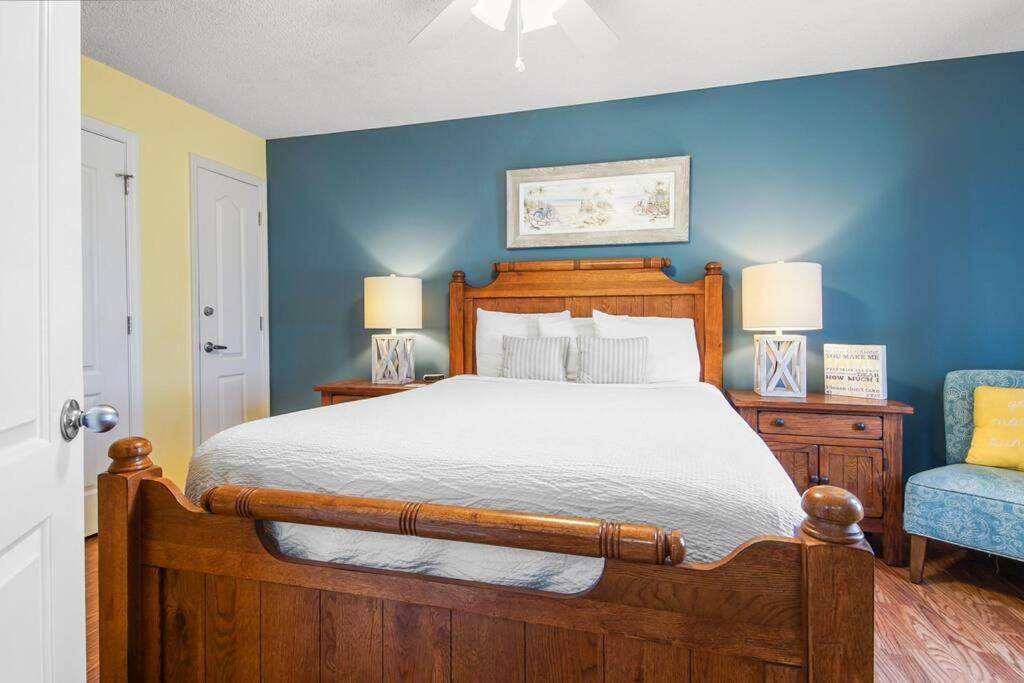 Lazy Palm 4 Pools Short Walk To Beach! Sleeps 5! Panama City Beach Kültér fotó